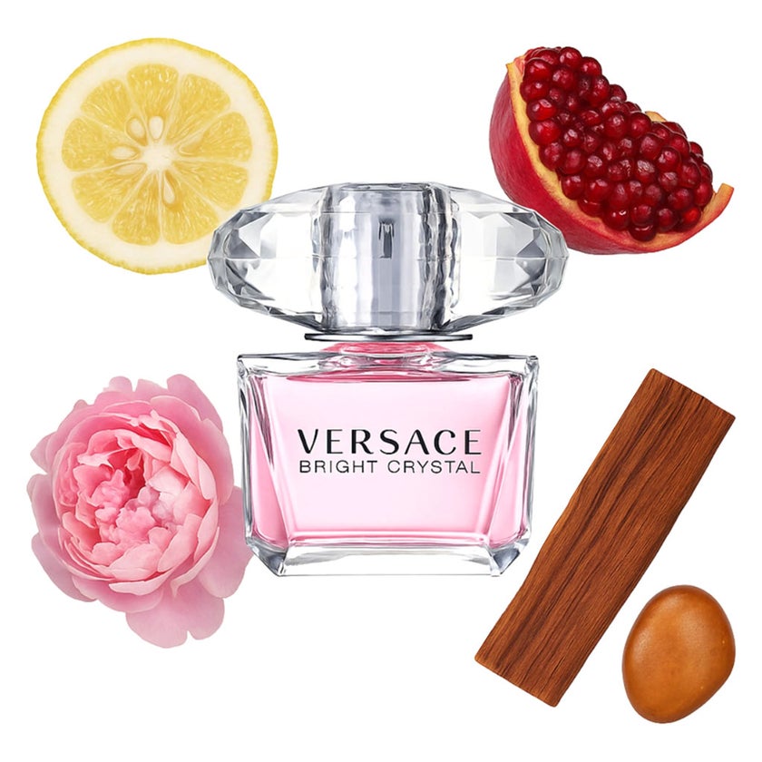 Versace Bright Crystal Eau De Toilette For Women 50ml