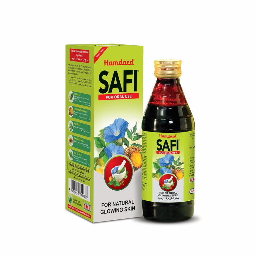 Hamdard Safi Blood Purifier Syrup for Healthy and Glowing Skin 500ml
