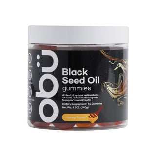 Obu Black Seed Oil Honey Flavor Adult Gummies, Pack of 60’s