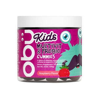 Obu Multivit & Probio Raspberry Flavor Kids Gummies, Pack of 90’s