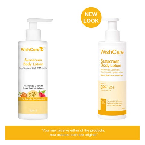 WishCare SPF50+ PA+++ Sunscreen Body Lotion 200ml