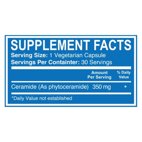 PharMaxxi Ceramide 350mg Veg Capsules, Pack of 30’s