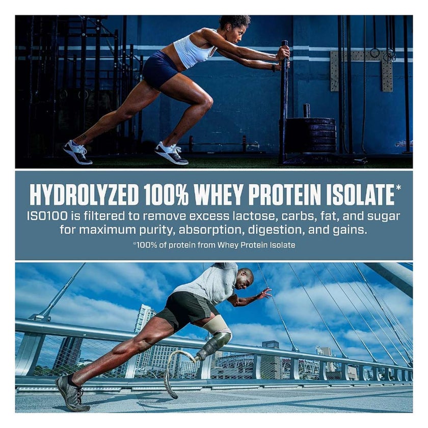 Dymatize ISO 100 Fruity Pebbles Hydrolyzed Whey Protein Powder 610g