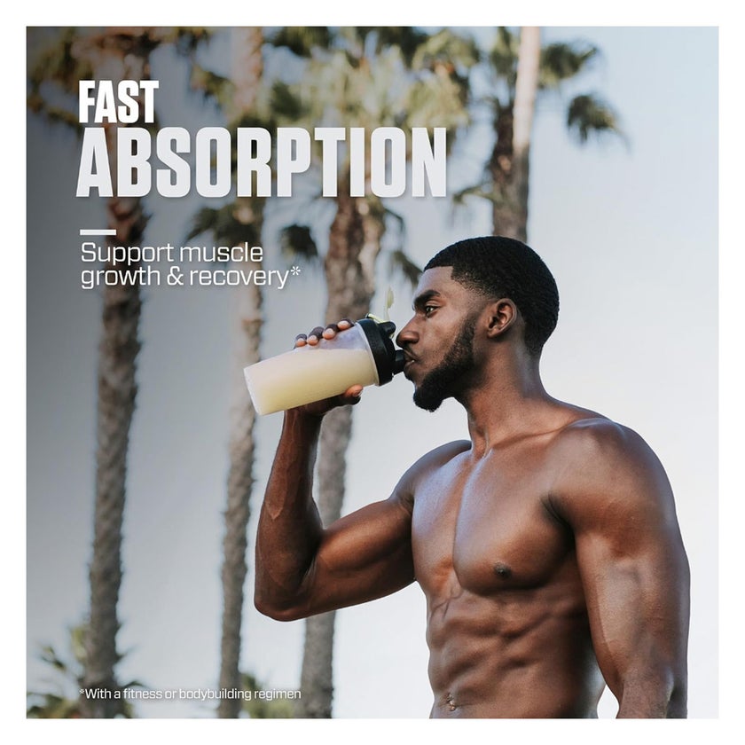 Dymatize ISO 100 Strawberry Hydrolyzed Whey Protein Powder 600g