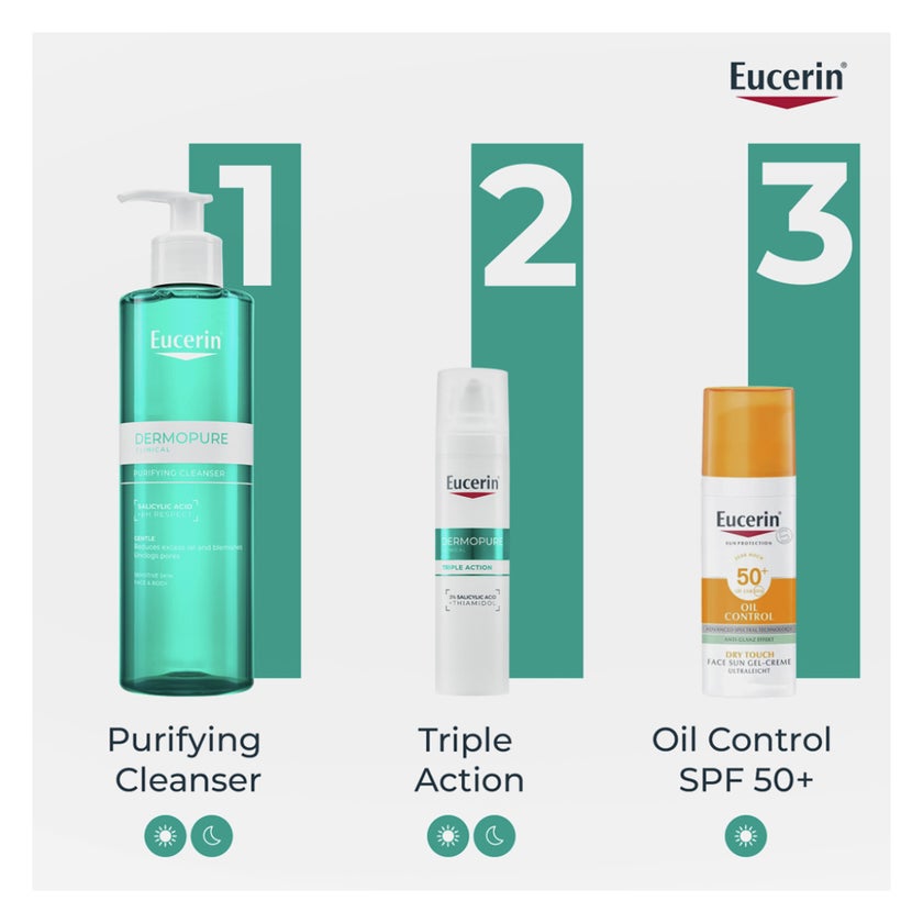 Eucerin Dermopure Oil Control Purifying Cleanser 400ml