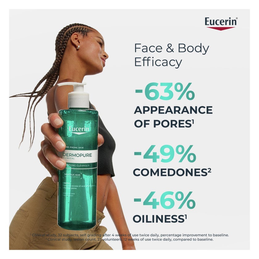 Eucerin Dermopure Oil Control Purifying Cleanser 400ml