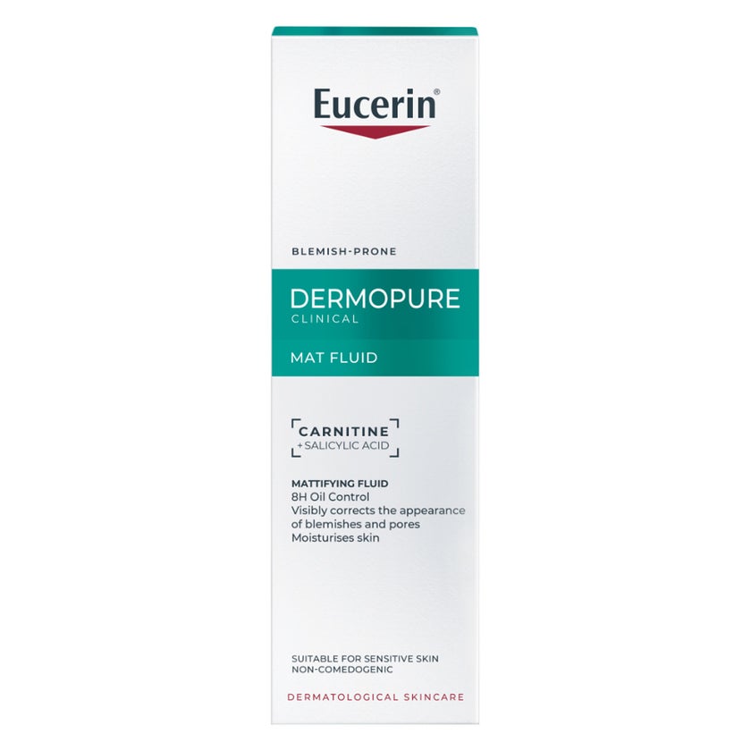 Eucerin Dermopure Carnitine + Salicylic Acid Mat Fluid 40ml