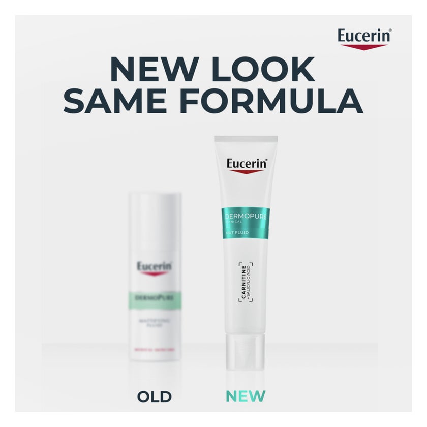 Eucerin Dermopure Carnitine + Salicylic Acid Mat Fluid 40ml