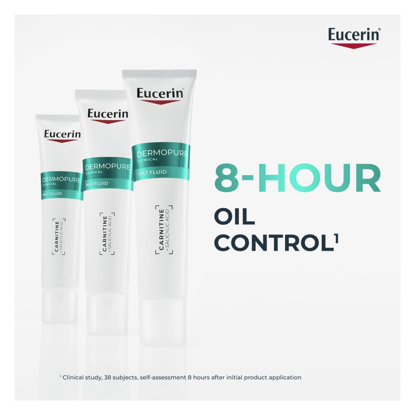 Eucerin Dermopure Carnitine + Salicylic Acid Mat Fluid 40ml