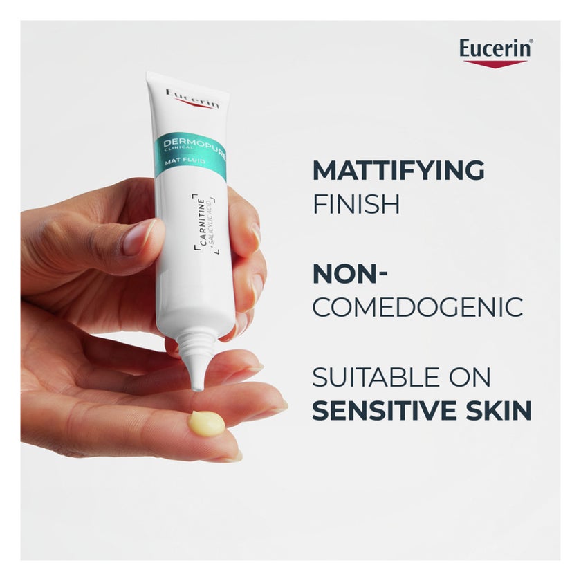 Eucerin Dermopure Carnitine + Salicylic Acid Mat Fluid 40ml