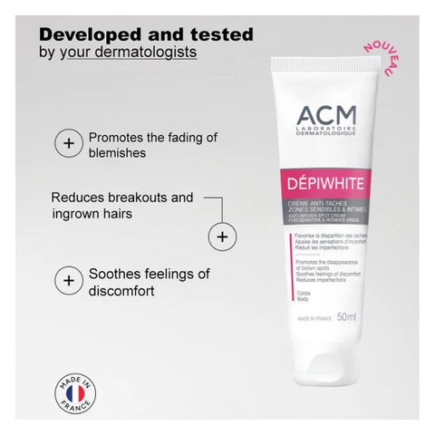 ACM Depiwhite Anti-Brown Spot Cream For Sensitive & Intimate Areas 50ml