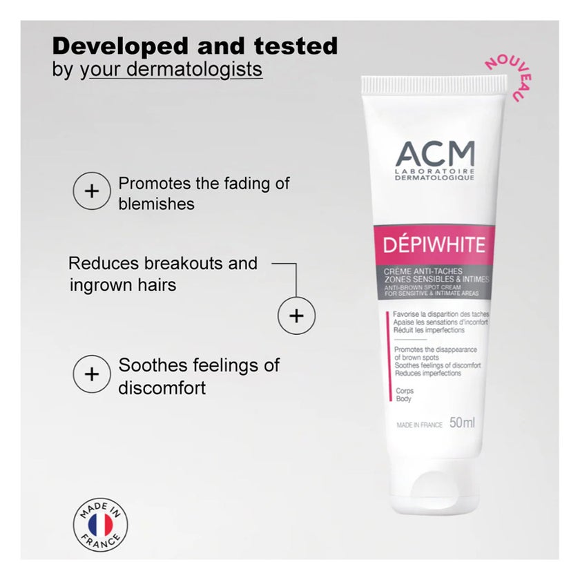 ACM Depiwhite Anti-Brown Spot Cream For Sensitive & Intimate Areas 50ml