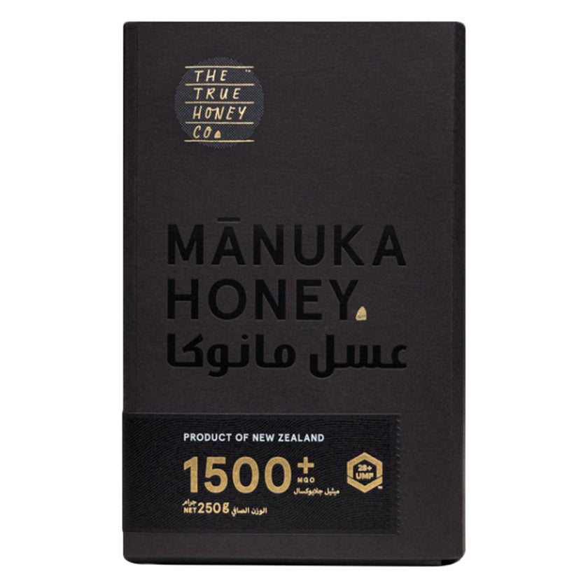 The True Honey Co. 1500+ MGO & 28+ UMF Manuka Honey - 250g