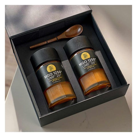 The True Honey Co. 1250+ MGO & 26+ UMF Manuka Honey Set - 250g x 2