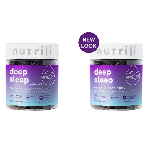 Nutrili Deep Sleep Gummies, Strawberry - 60 Gummies