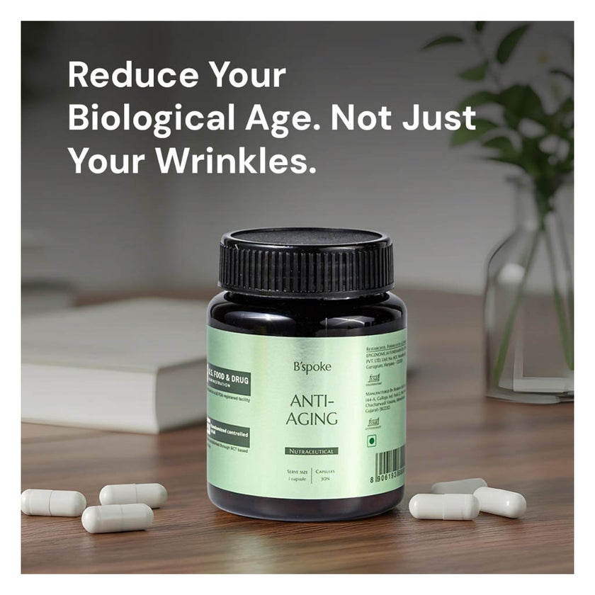 B'spoke Anti-Aging Capsules, Anti-Wrinkles - 30 Capsules
