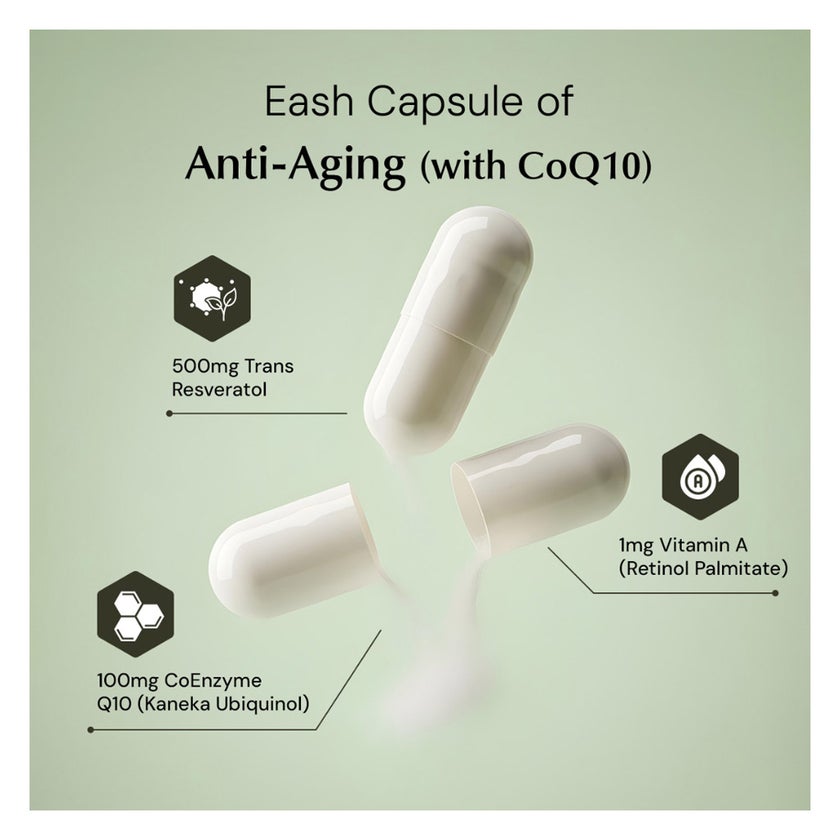 B'spoke Anti-Aging Capsules, Anti-Wrinkles - 30 Capsules