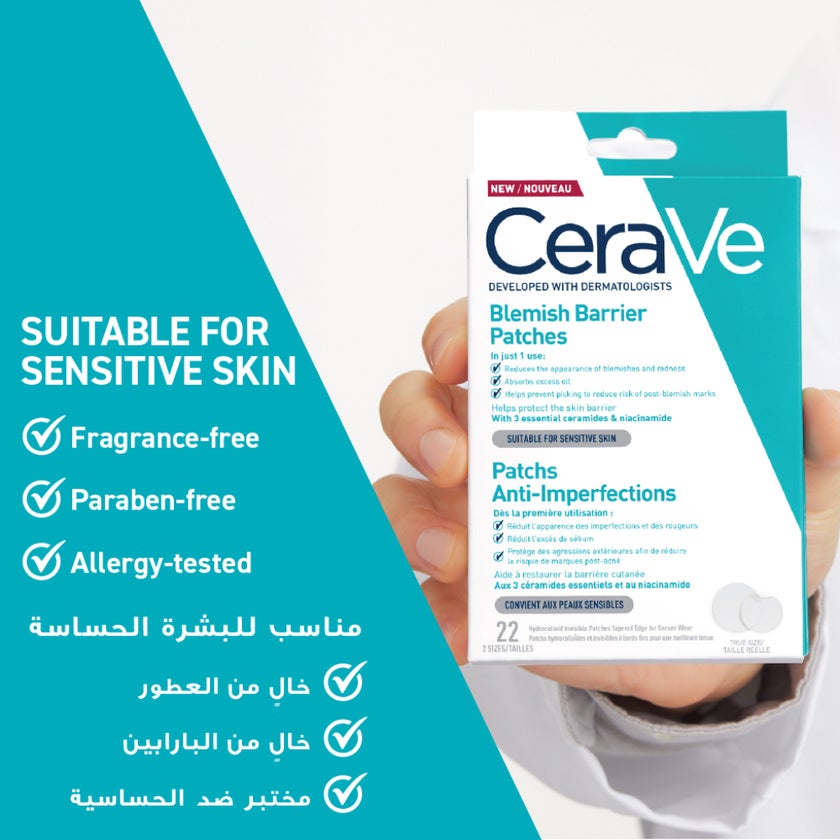 CeraVe Blemish Barrier Acne Patches - 22 Patches