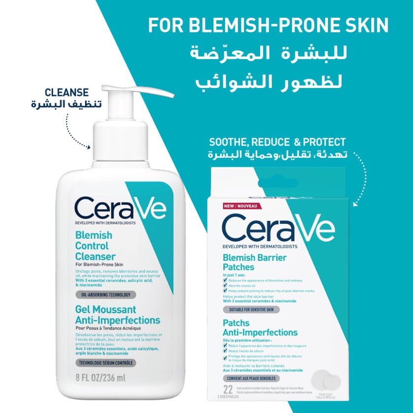 CeraVe Blemish Barrier Acne Patches - 22 Patches