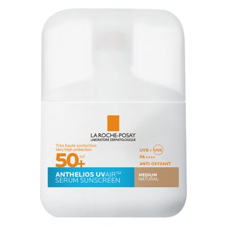 La Roche-Posay Anthelios SPF 50+ UVAir Serum Sunscreen, Medium Tint - 50ml