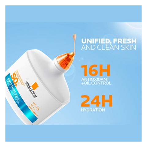 La Roche-Posay Anthelios SPF 50+ UVAir Serum Sunscreen, Medium Tint - 50ml