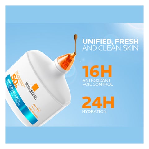 La Roche-Posay Anthelios SPF 50+ UVAir Serum Sunscreen, Dark Tint - 50ml