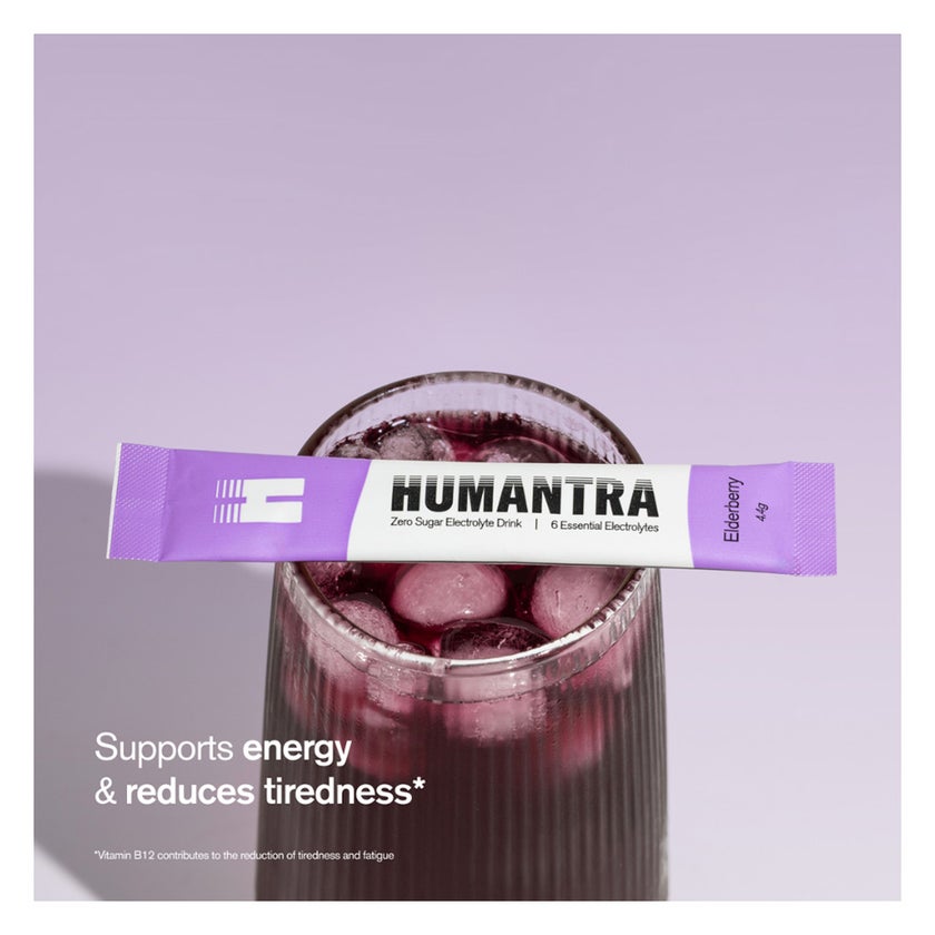 Humantra Elderberry Electrolytes - 20 Sachets