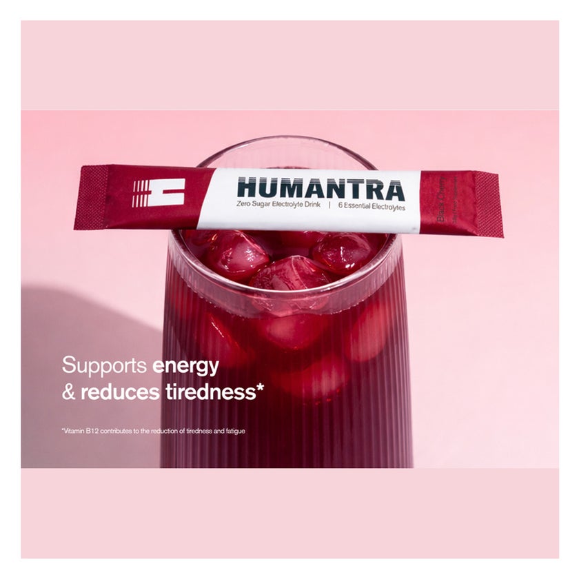 Humantra Black Cherry Electrolytes - 20 Sachets