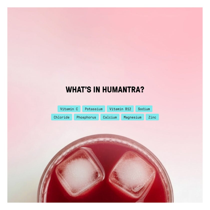Humantra Black Cherry Electrolytes - 20 Sachets