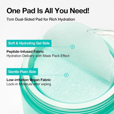 Anua PDRN 100 Hyaluronic Acid Glow Pad 180ml - 60 Pads