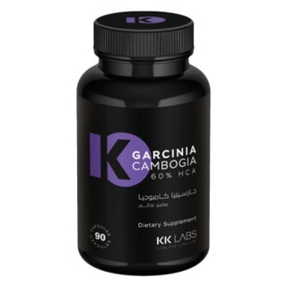 KK Labs Garcinia Cambogia 60% HCA Capsules, Weight Management - 90 Capsules