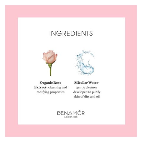Benamor Rosto Micellar Water, Make Up Remover - 300ml