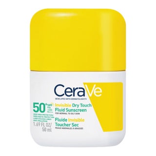 CeraVe SPF 50+ Invisible Dry Touch Fluid Sunscreen - 50ml