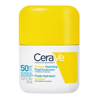 CeraVe SPF 50+ Invisible Hydrating Fluid Sunscreen - 50ml
