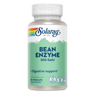 Solaray Bean Enzyme 300 GaIU Veg Capsules - 60 Capsules