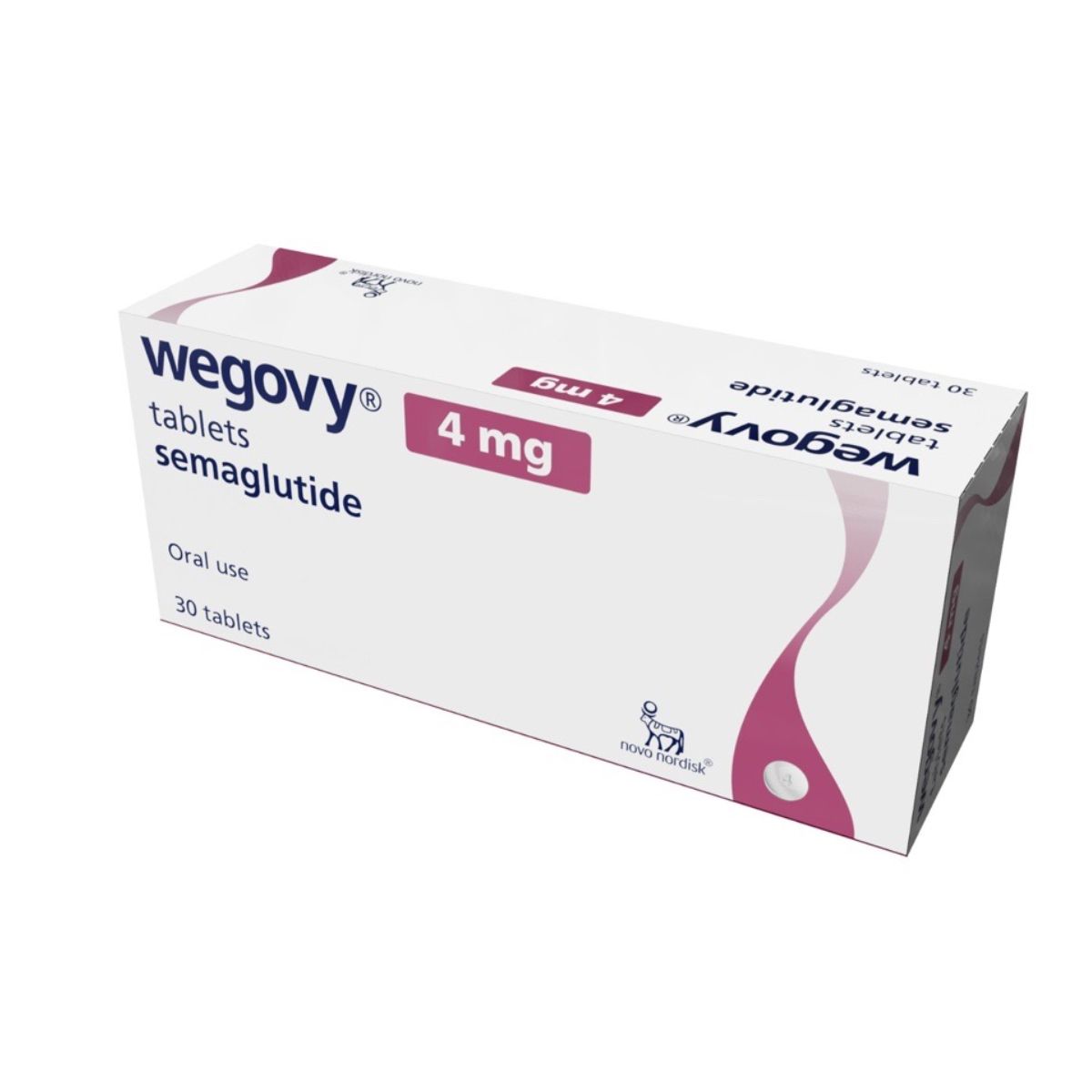semaglutide 4mg Wegovy 4mg GLP-1 Pill - 30 Tablets
