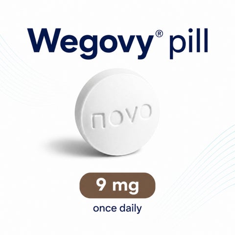 Wegovy 9mg GLP-1 Pill - 30 Tablets