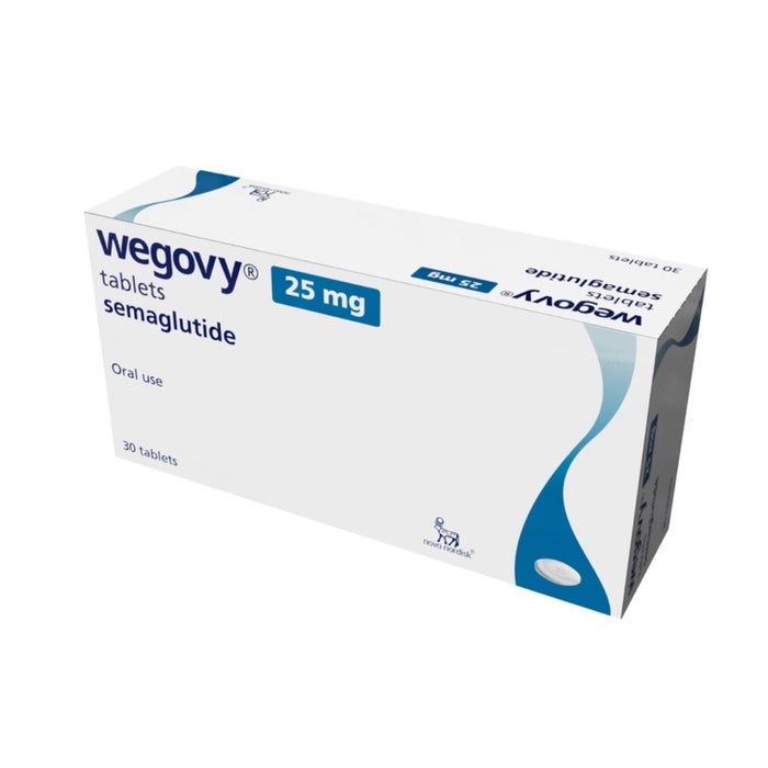Wegovy 25mg GLP-1 Pill - 30 Tablets - myAster Wegovy 25mg GLP-1 Pill - 30 Tablets - myAster