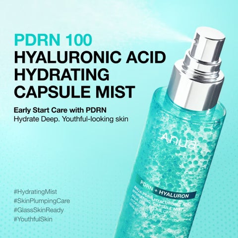 Anua PDRN + Hyaluronic Acid Hydrating Capsule Mist - 100ml