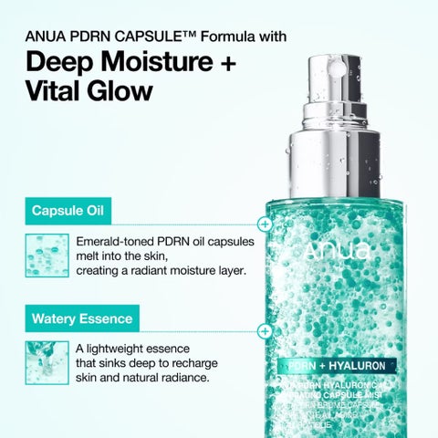 Anua PDRN + Hyaluronic Acid Hydrating Capsule Mist - 100ml