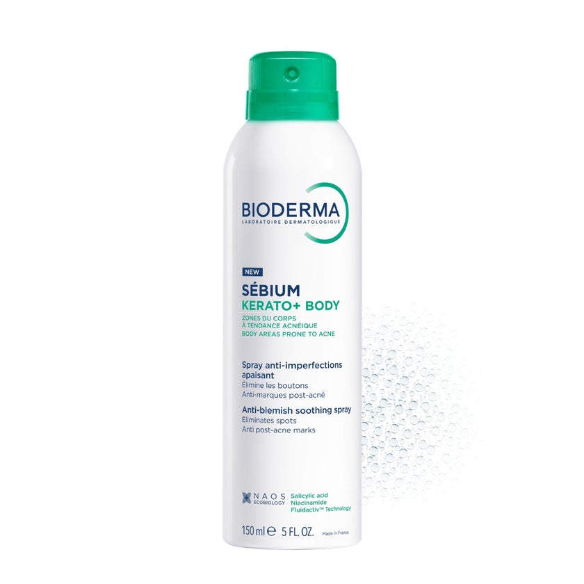 Bioderma Sebium Kerato+ Body Anti-Blemish Soothing Spray - 150ml