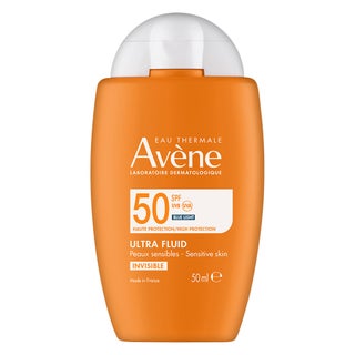 Avene SPF 50 Ultra Fluid Sunscreen, Invisible - 50ml