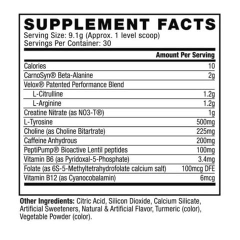Cellucor C4 Original Pre-Workout Powder, Orange Burst - 180g