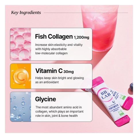 BB Lab Goodnight Low Molecular Collagen Sticks - 30 Sticks