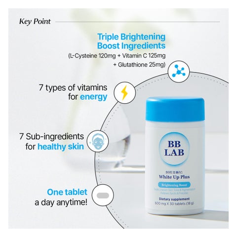 BB Lab White Up Plus Brightening Boost Tablets - 30 Tablets
