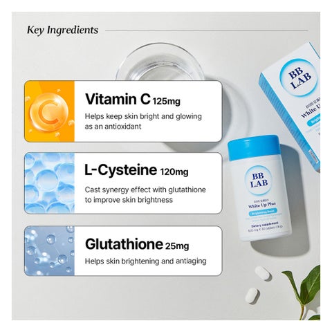 BB Lab White Up Plus Brightening Boost Tablets - 30 Tablets