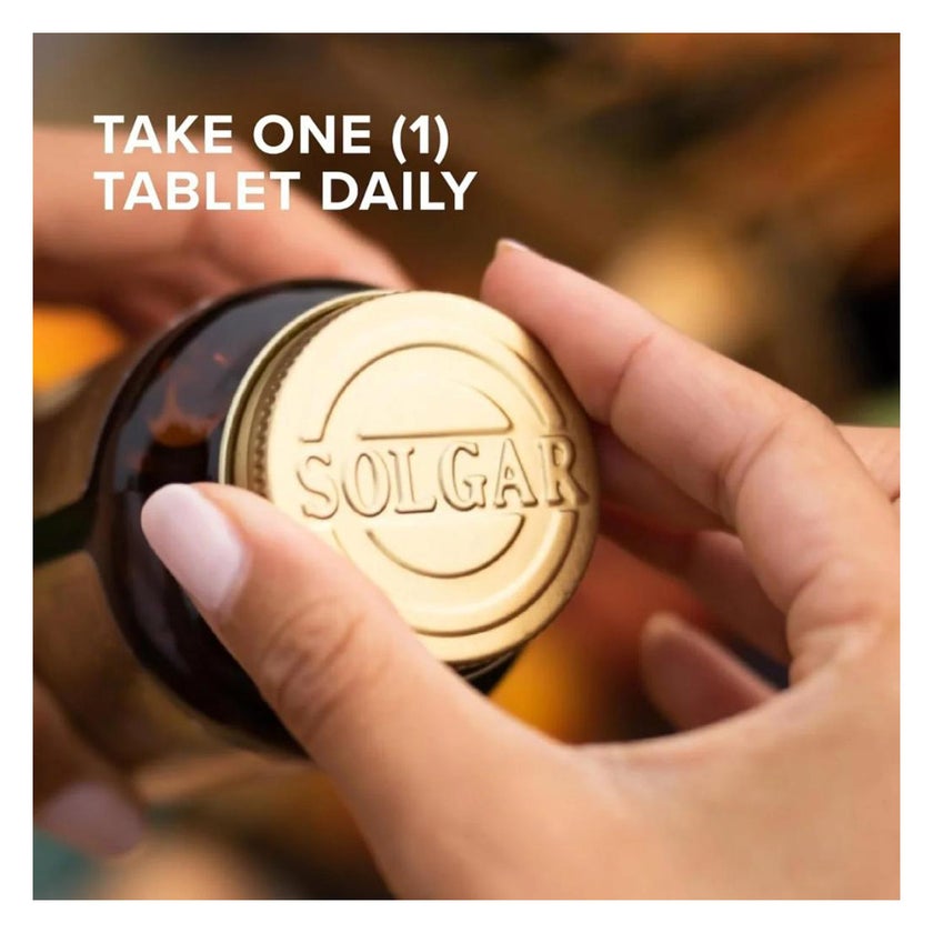 Solgar Zinc 50mg Tablets - 100 Tablets