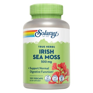 Solaray Irish Sea Moss 500mg Veg Capsules - 100 Capsules