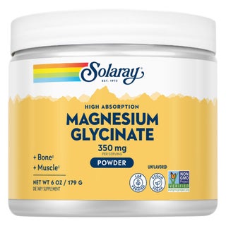 Solaray Magnesium Glycinate 350mg Powder, Unflavored - 179g