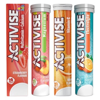 Activise Complete Nutrition & Hydration Set - 4 x 20 Tablets